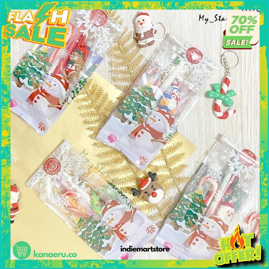 

Parcel Natal Snowlicious Christmas Hampers Murah Mistletoe Bingkisan Gulali Permen Tongkat Odemei Pen Gantungan Kunci Candy Cane Gift Anak Souvenir Santa Rusa Pohon Natal Notes Kaos Kaki Notebook Snowman Sinterklas Hadiah Sekolah Minggu Sale