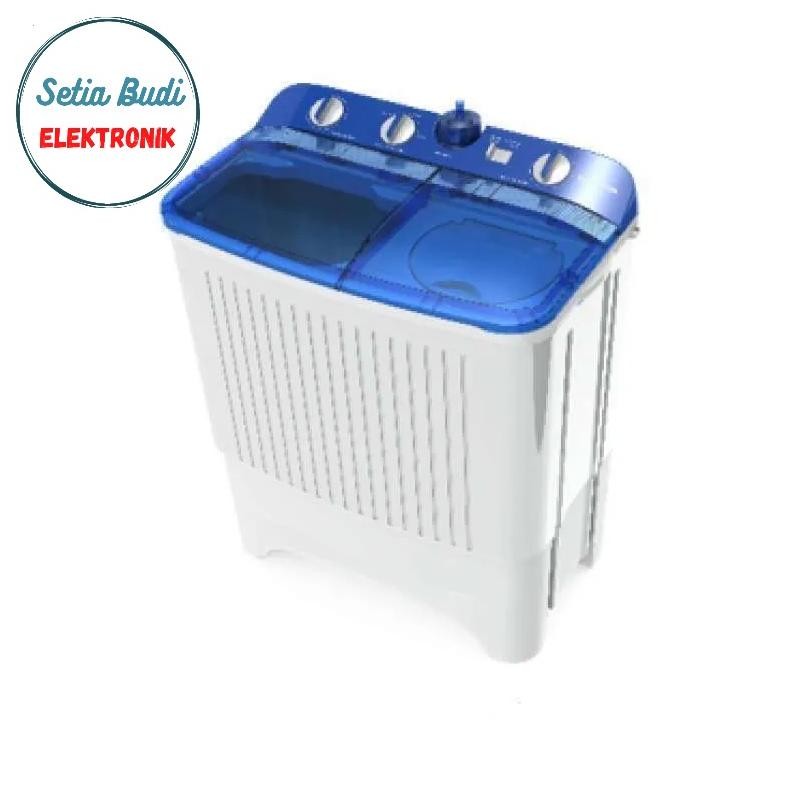 Diimitr Mesin Cuci 2 Tabung Polytron 9Kg Pwm-9072N / Pwm 9072 N / Pwm9072 + Water Filter New 2022