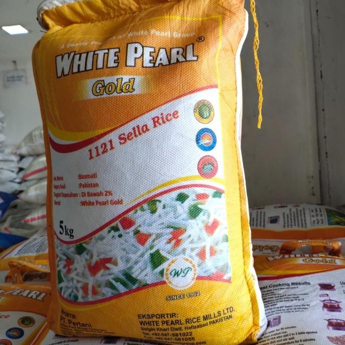 

TERSEDIA WHITE PEARL BASMATI 5 KG KEMASAN SESUAI FOTO