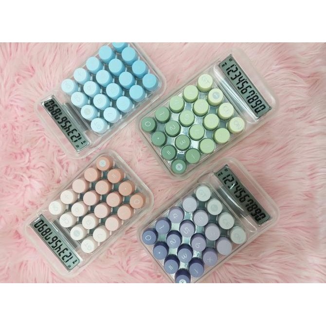 

TERSEDIA KALKULATOR RAINBOW TRANSPARAN KINCIZEN KC-819 CALCULATOR PASTEL FANCY