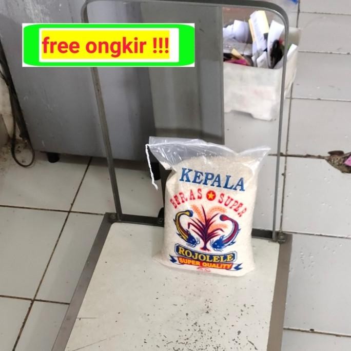 

TERSEDIA BERAS CAP MEREK ROJOLELE 5 KG PULEN ENAK ALAMI MURAH- GOSEND