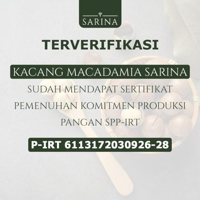 

Kacang Macadaa Panggang Utuh