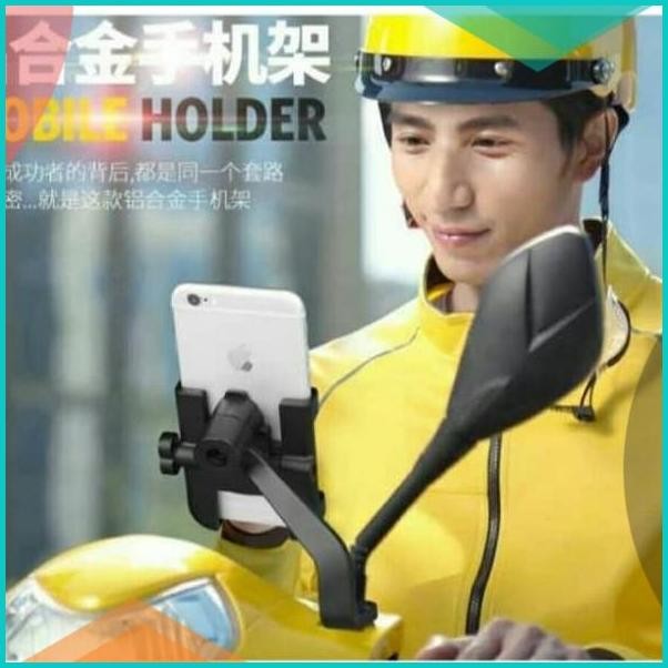 holder HP PHONE GPS motor NMAX AEROX XMAX LEXI VARIO BEAT MIO FREEGO