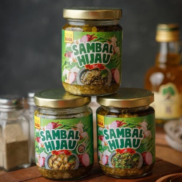 

Sambal Hijau Cu Casa Boga 230G|Setifikasi Halal|Sambal Hijau Cu