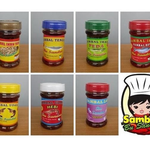 

Bu Sandra Sambal Udang Sambel Peda Cabe Ijo Cabai Hijau Ikan Teri