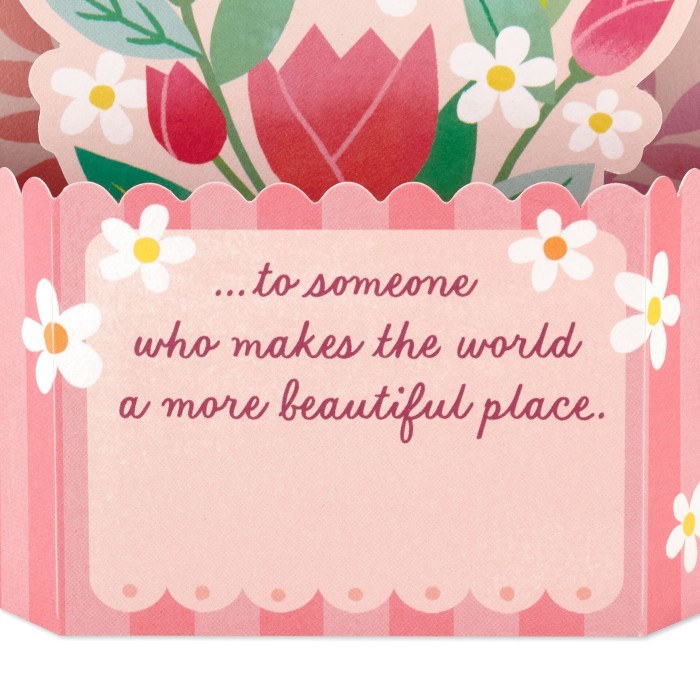 Greeting Card- Hallmark- Birthday- Butterfly Bouquet 3D Pop-Up Stok Terbatas