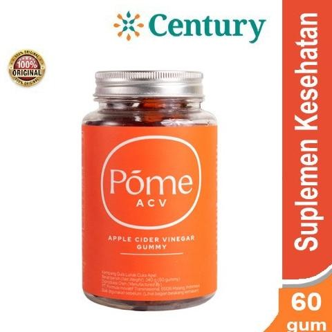 

POME ACV APPLE CIDER VINEGAR GUMMY ISI 60 PCS / MULTIVITAMIN / DAYA TAHAN TUBUH