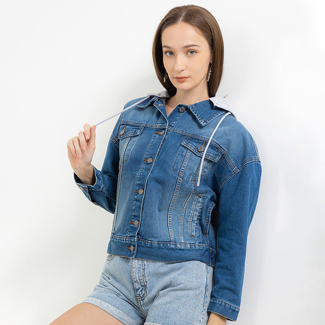 Hush Puppies Jaket Wanita Xaylent Medium Blue