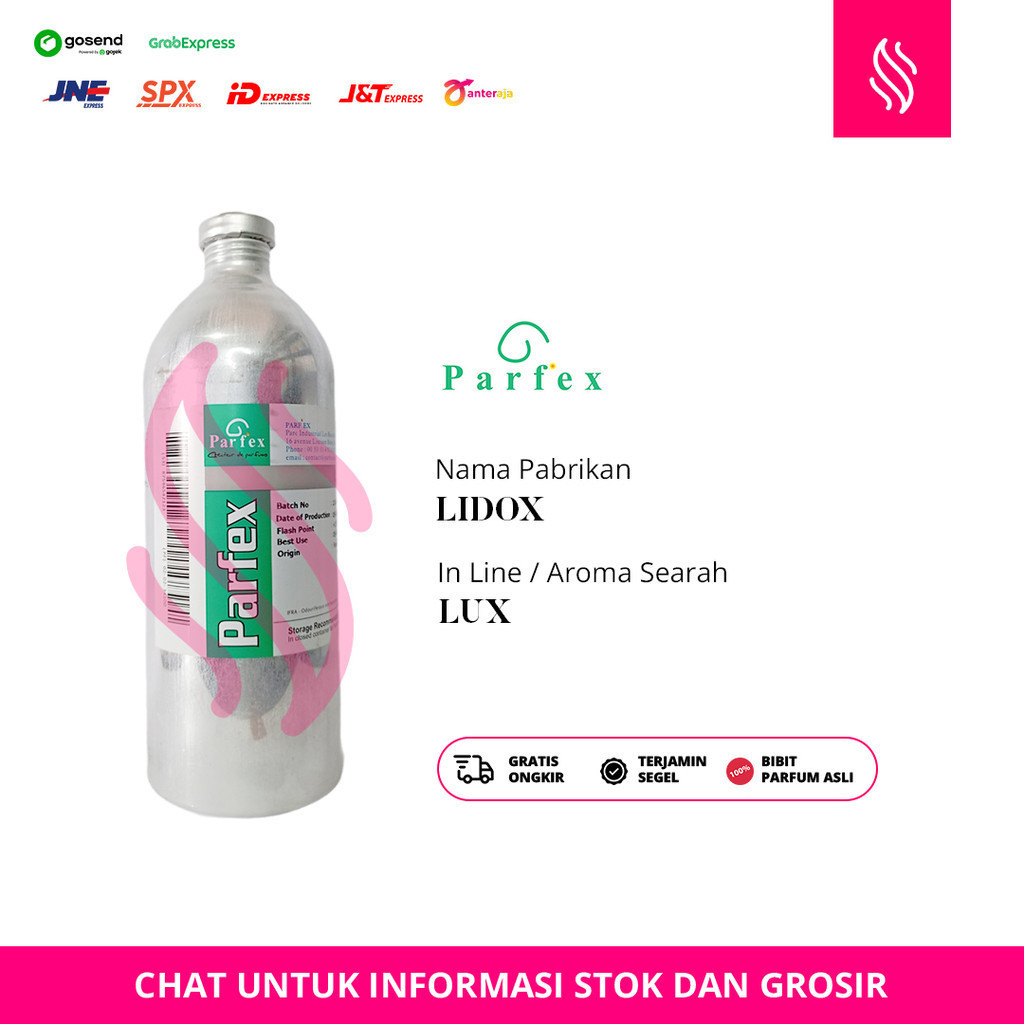 JUAL BIBIT PARFUM ASLI - PARFEX - LIDOX - SEGEL - 1KG