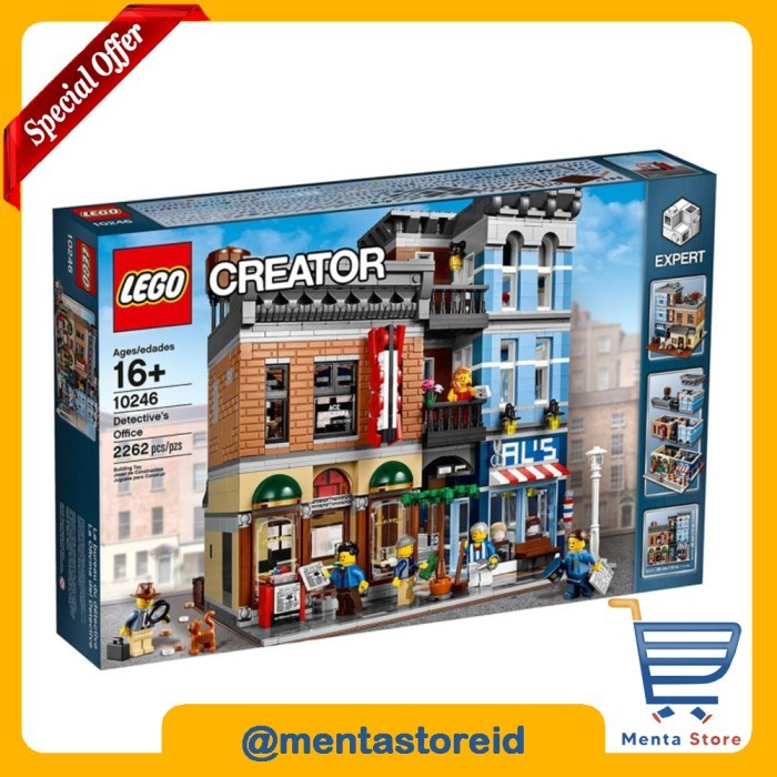LEGO Creator 10246 Detective Office Expert Mystery Retired