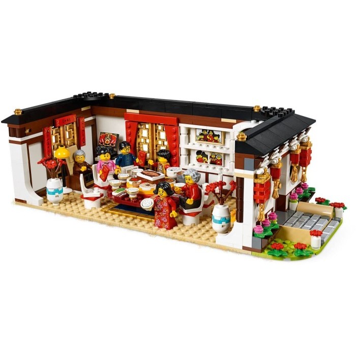 LEGO 80101 Chinese Years Eve Dinner - KingBricks