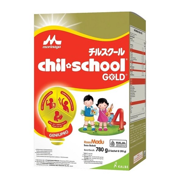 

MORINAGA CHIL SCHOOL GOLD MADU 780 GR