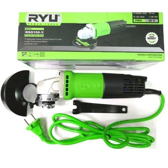Mesin Gerinda Ryu RSG 100-3 - Promo Lengkap Gerinda/Grenda Mailtank