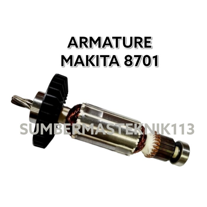 ARMATURE M8701 ANGKER MESIN ROTARY HAMMER MAKITA M 8701 KW