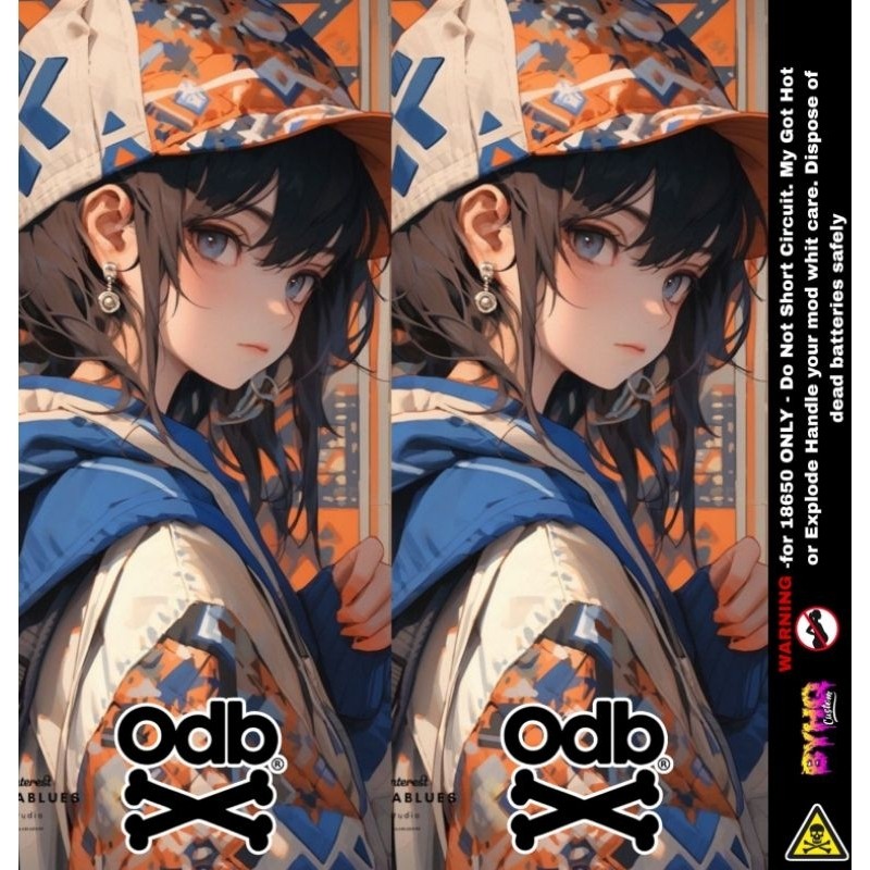 

Wrap* Stiker Bateray Odb 18650 19 Wrap Skin Stiker Garksin CUSTOM Gratis (2pcs)