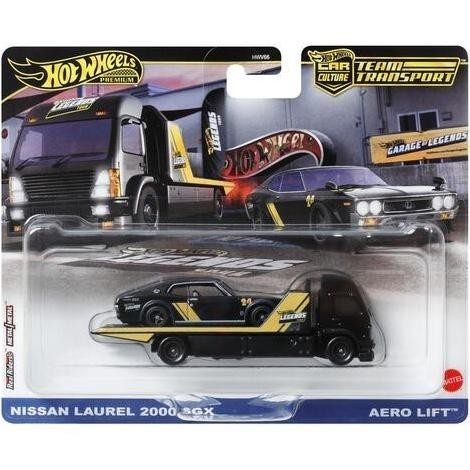 Hotwheels Premium Team Transport Nissan Laurel 2000 SGX Aero Lift Hot Wheels Car Culture