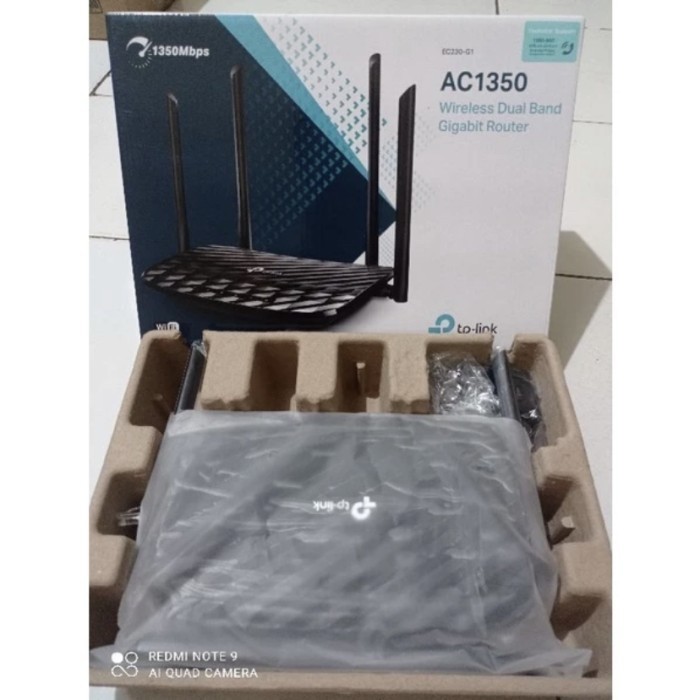 READY TPLINK AC 1350 EC 230-GI WIRELESS DUAL BAND GIGABIT ROUTER NEW