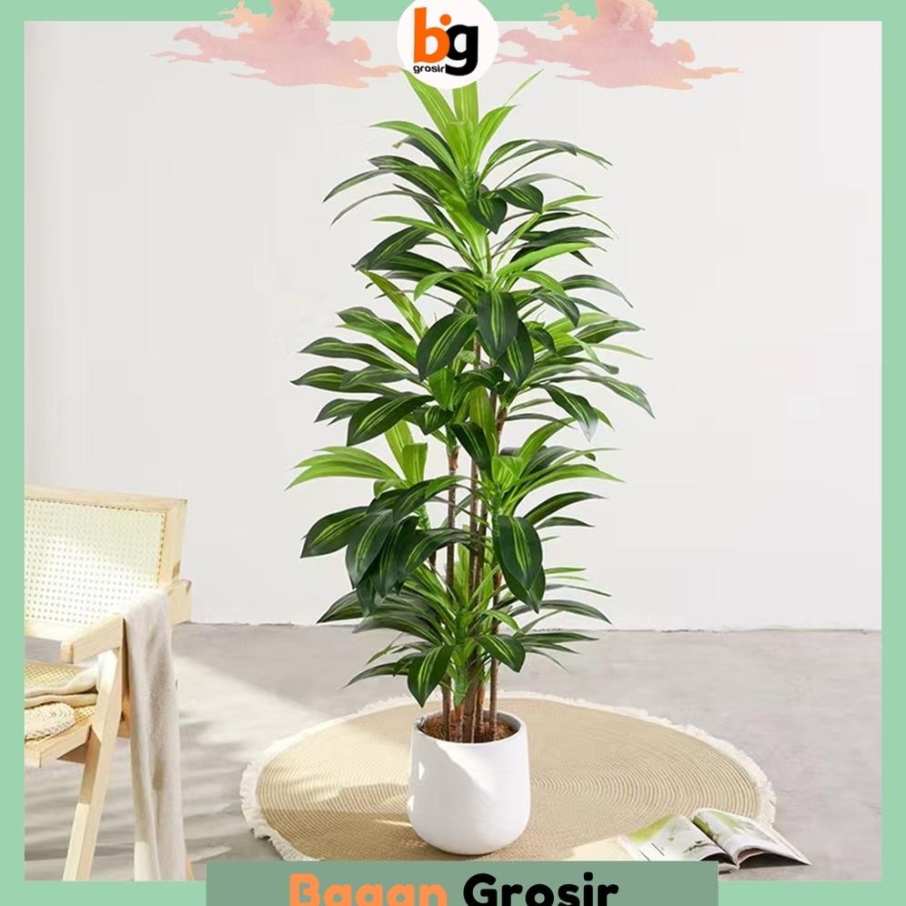 BG / COD / POHON 1.5 METER HIASAN RUANGAN / POHON HIAS PLASTIK BESAR SUDUT RUANGAN / POHON PALM PALS