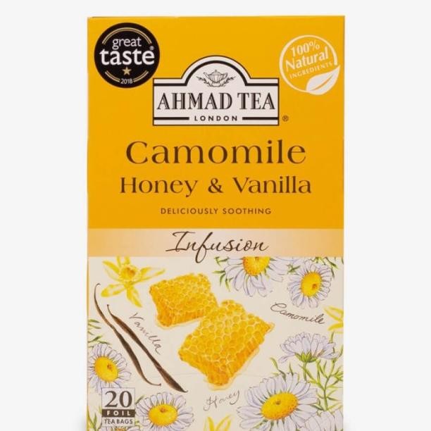 

Ahmad Tea Camole Honey Vanilla Infusion 30G Teh Kamole Madu Vanila