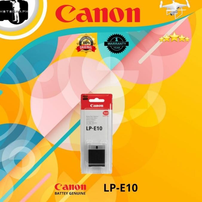 Baterai Canon Lp-E10 For Canon Eos 1200D 1300D 1500D - Canon Lpe10 Original