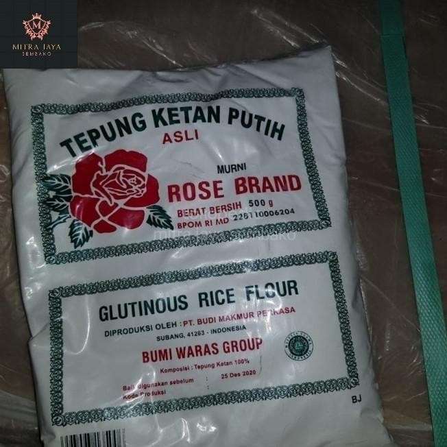 

Gosend/ Grab Tepung Ketan - Rose Brand - 1/2 Kg Terbaik