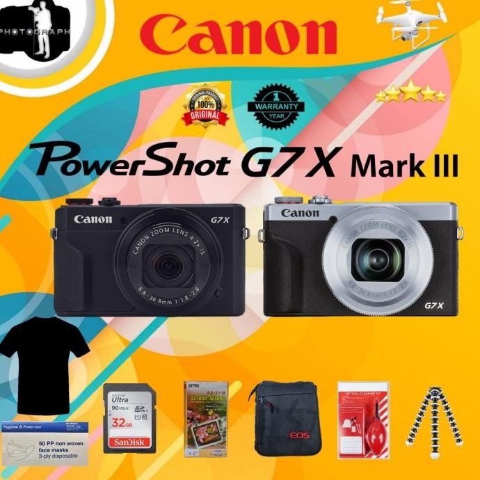 Canon Powershot G7X Mark Iii / Camera Canon G7X Iii Original