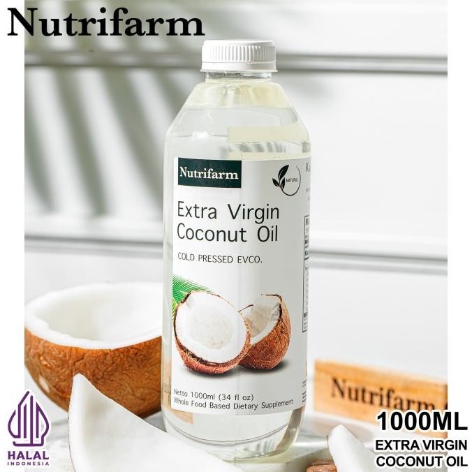 

EXTRA VIRGIN COCONUT OIL 1000ML COLD PRESSED RAMBUT / MINYAK KELAPA TD
