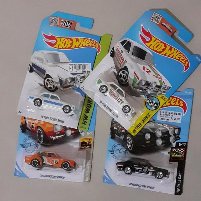 Hotwheels 70 Ford Escort RS1600