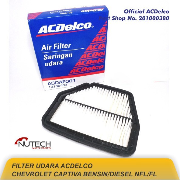Filter Udara Chevrolet Captiva Bensin / Diesel NFL / FL AC DELCO