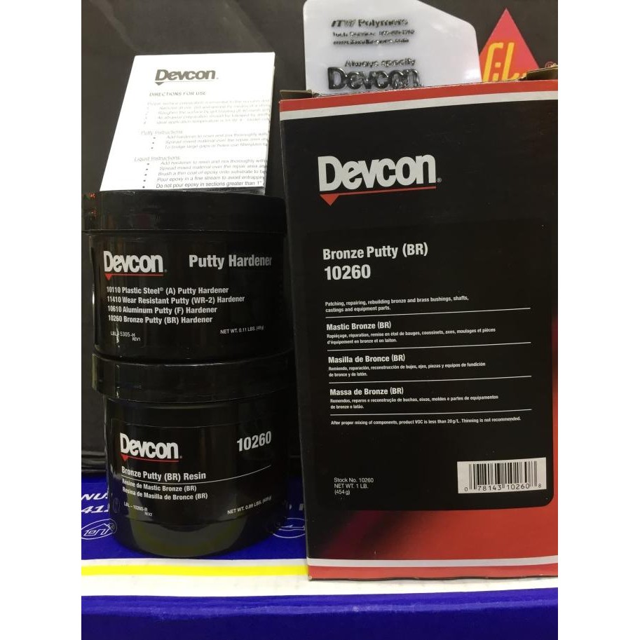 PEREKAT Devcon bronze putty br devcon 10260