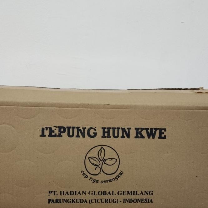 

Tepung Hunkwe Cap Tiga Serangkai 120G X 100 Barangbaru