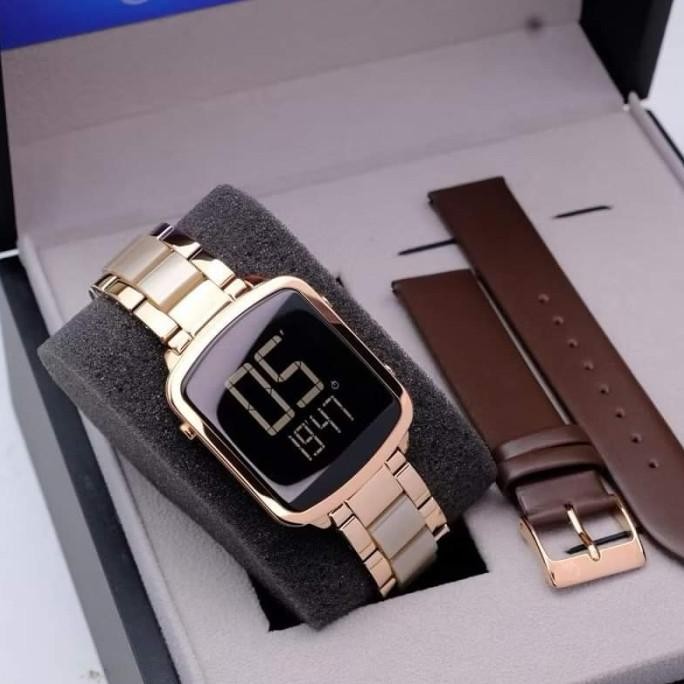 JAM TANGAN WANITA ALEXANDRE CHRISTIE AC9381 AC 9381 ROSEGOLD CREME