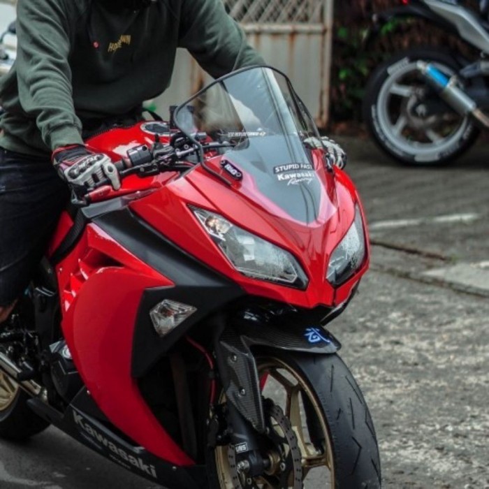 WINDSHIELD NINJA 250 FI OLD MRA VISOR NINJA 250 FI MRA WINSIL NINJA TERBATAS
