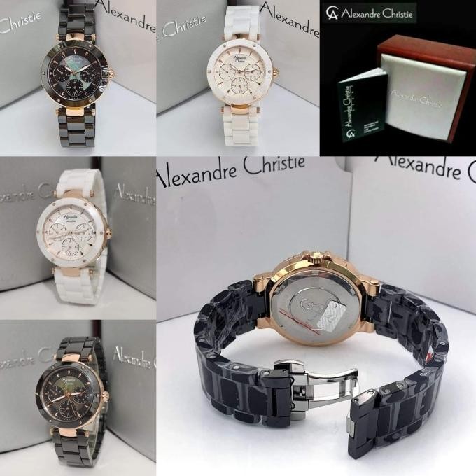 JAM TANGAN WANITA ALEXANDRE CHRISTIE AC2807 AC 2807 ORIGINAL GARANSI RESMI 1 TAHUN