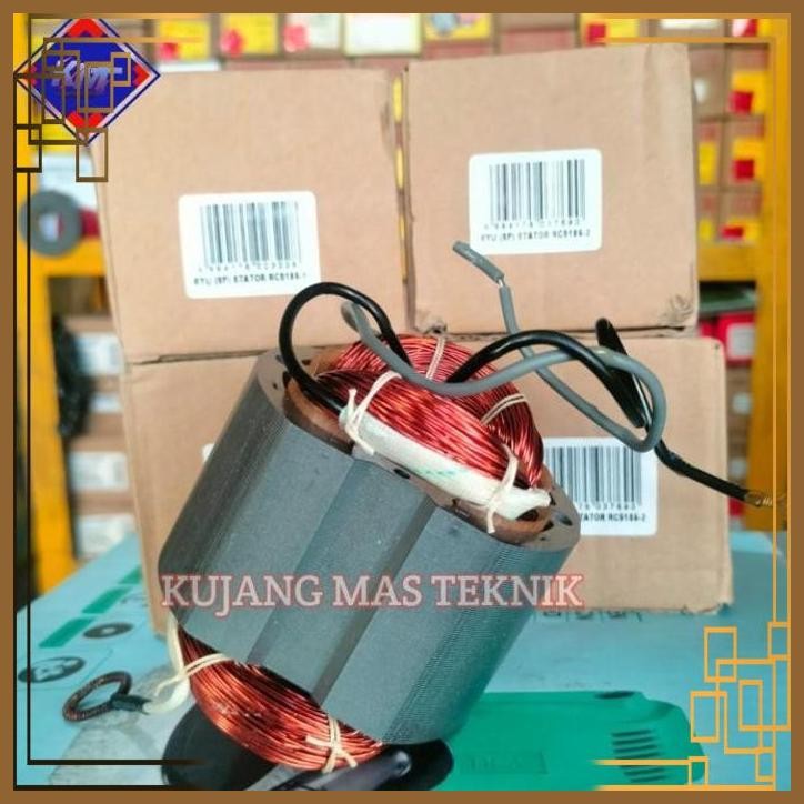 [KT55] STATOR RYU RCS 185-1 BANTALAN MESIN CIRCULLAR RYU RCS185-1 GERGAJI 7"