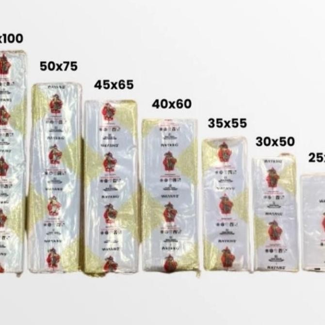 PLASTIK LAUNDRY BAJU KILOAN 1411T