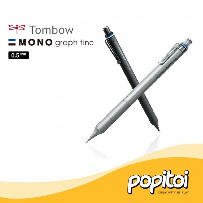 

NEW Tombow Mono Graph Fine Mechanical Pencil 0.3 0.5 mm Pensil Mekanik Drafting