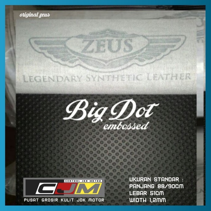 Zeus Original Kulit Jok Motor Polos For: NMax, Vario 125/150, Beat etc HARGA SPESIAL