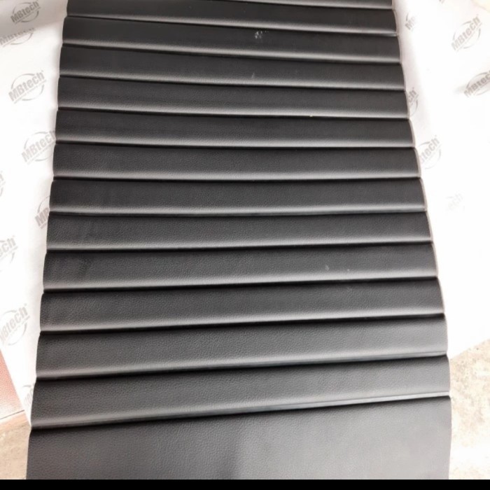 Kulit Jok Motor Kawasaki W175 Custom - hitam garis RESTOCK