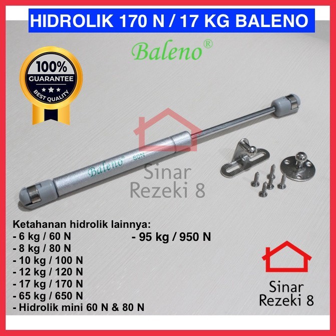 Hidrolik Jok Motor Baleno Gas Spring 170 N - 17 kg READY
