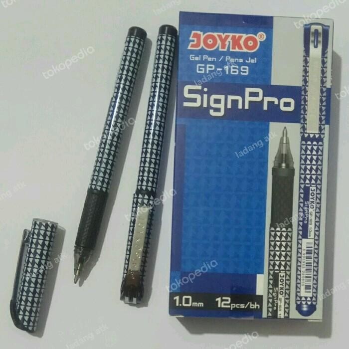 

Pen Sign Pro/ Pen Tanda Tangan/ Gel Pen 1.0Mm/ Ballpoint/ Joyko Gp-169