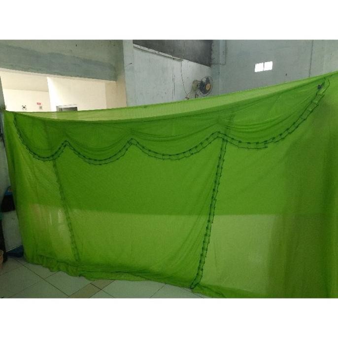 Kelambu Dewasa Klambu Anti Nyamuk Tidur Tebal Jumbo Kotak Lipat Murah KS