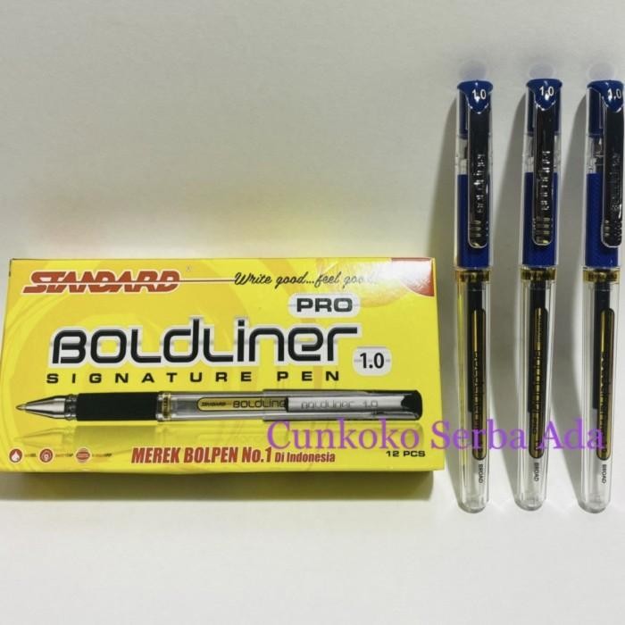

Refill Pulpen Standard Boldliner Pro 1.0 ( Hitam ) / 1 Box Isi 12 Pcs