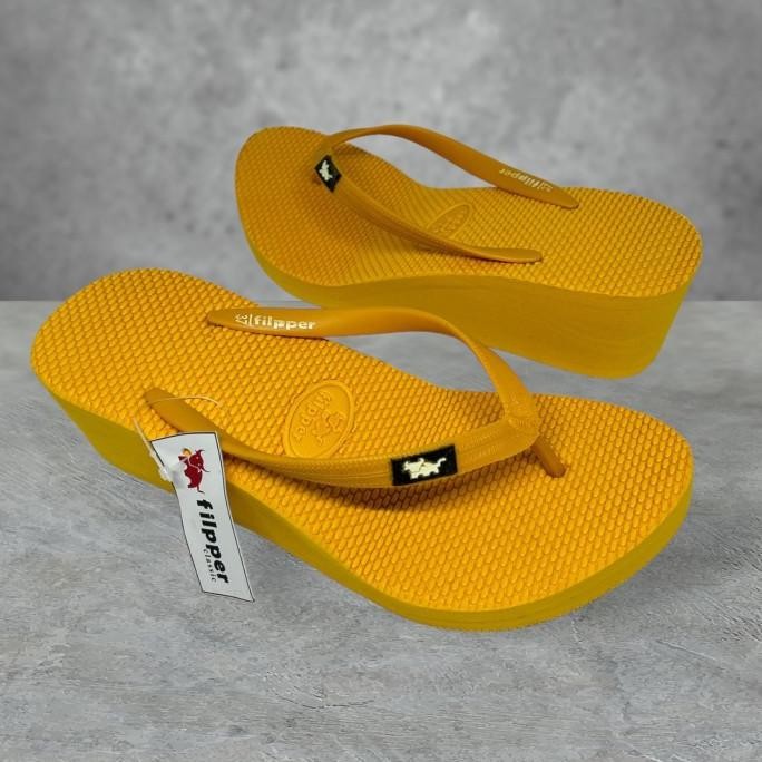 Sandal Fipper Wedges - Sandal Jepit Fipper Wedges dengan Tebal 5cm LC