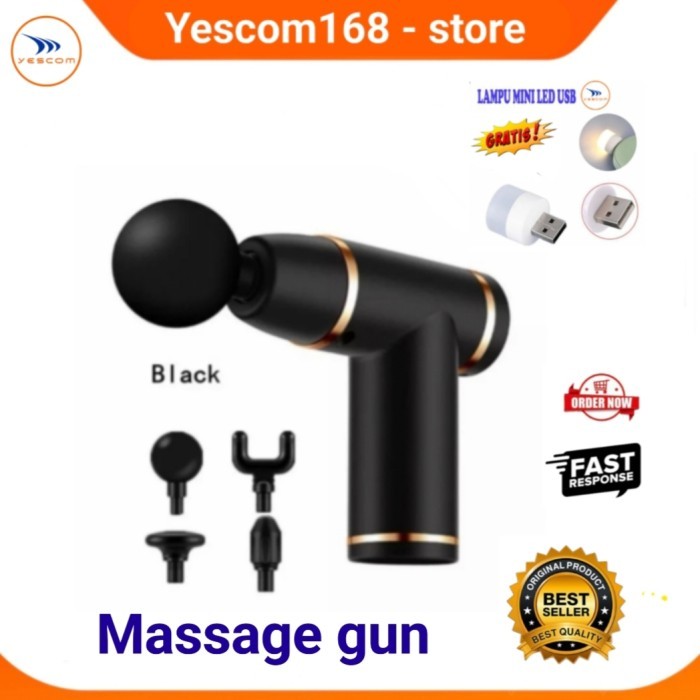 Diskon Gun Massage Fascial Black
