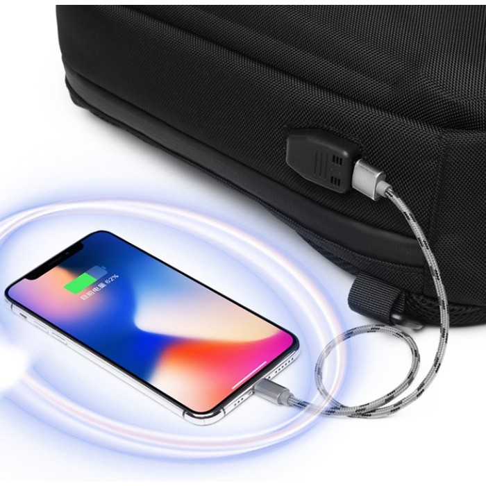 Ozuko Sling Bag #9321 - Navy