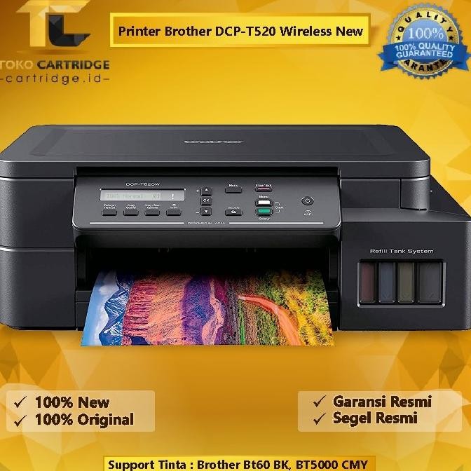 Printer Brother Ink Tank DCP-T520W DCP T520W Print-Scan-Copy-Wireless
