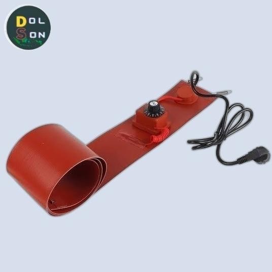 Silikon Drum Heater Blanket 200 liter 250 x 1740 mm 3000 watt Pemanas