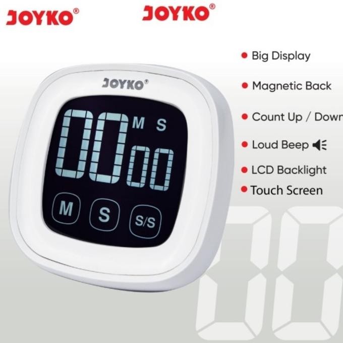 

TERSEDIA JOYKO DGT512 TIMER MASAK - ALARM PENGHITUNG WAKTU DIGITAL DGT 512