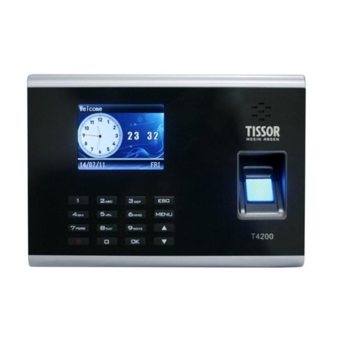 

TERSEDIA TISSOR T4200 FINGERPRINT / MESIN ABSENSI SIDIK JARI - FINGER SCAN